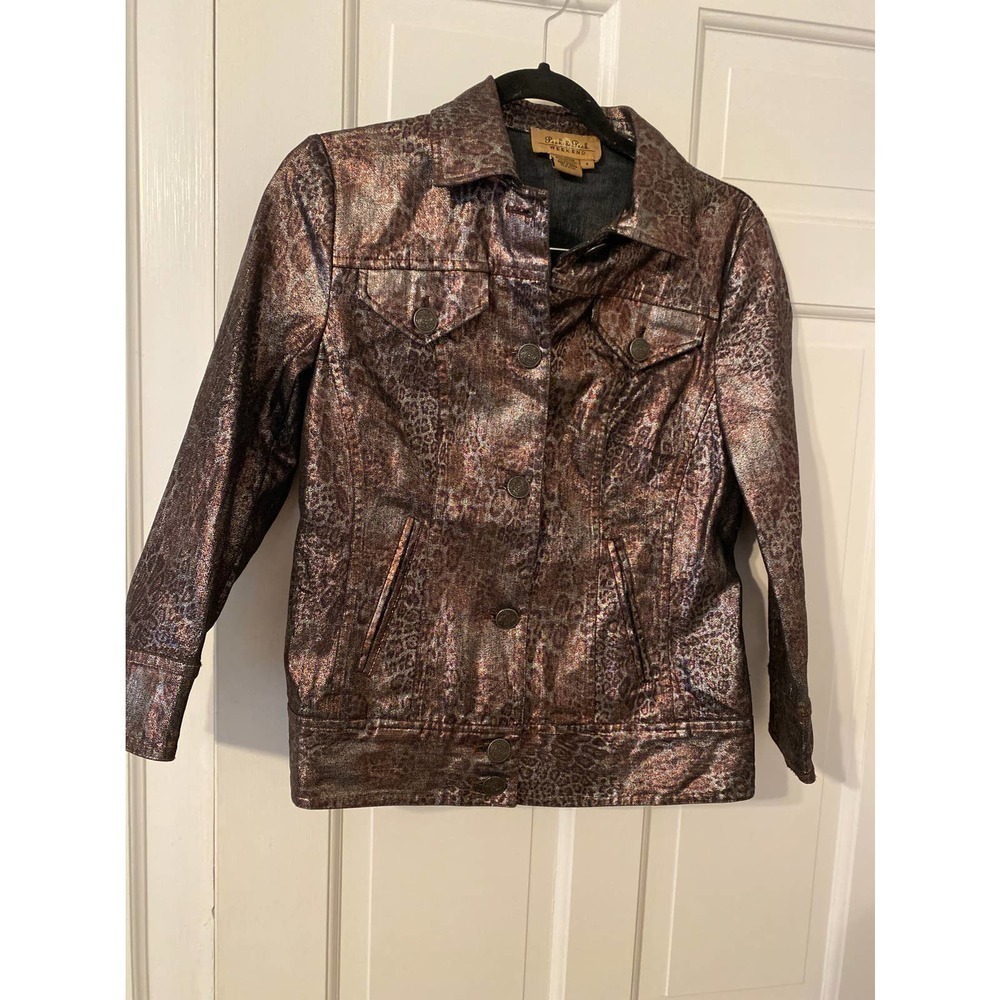Peck & peck weekend jean jacket